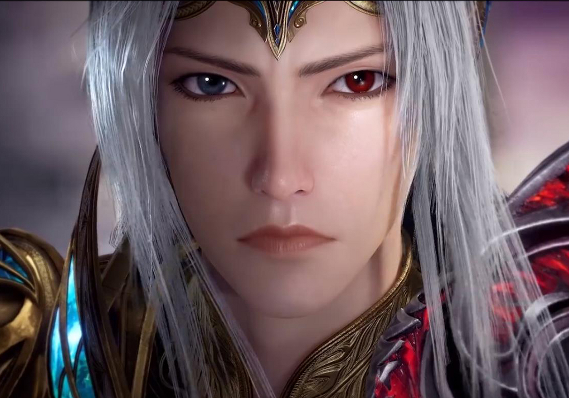 小舞染血化身修罗剑鞘,和唐三双神共存打败比比东,唐三的白发修罗神