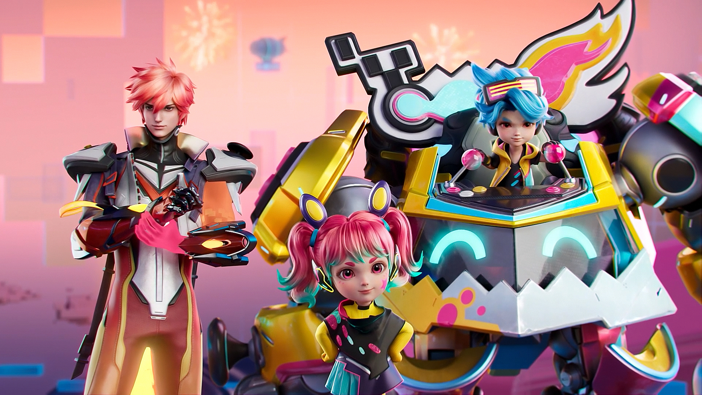 动漫壁纸|《王者荣耀》蔡文姬,澜,刘禅电玩cg高清壁纸:澜——技术流