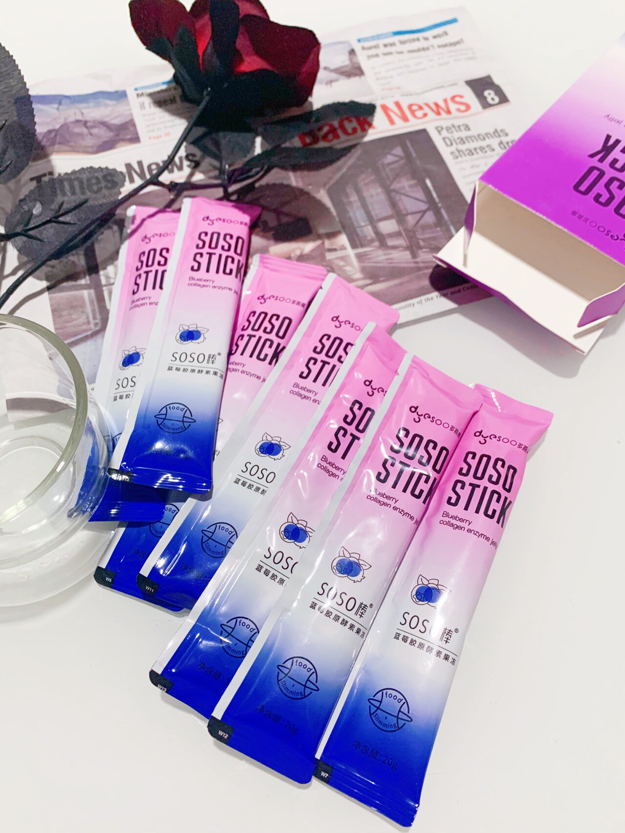 想减肥的我,买了多燕瘦soso棒酵素果冻!哇哦,棒呆!