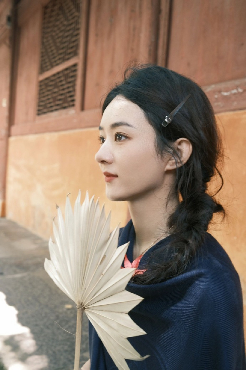 赵丽颖禅意大片拍摄花絮