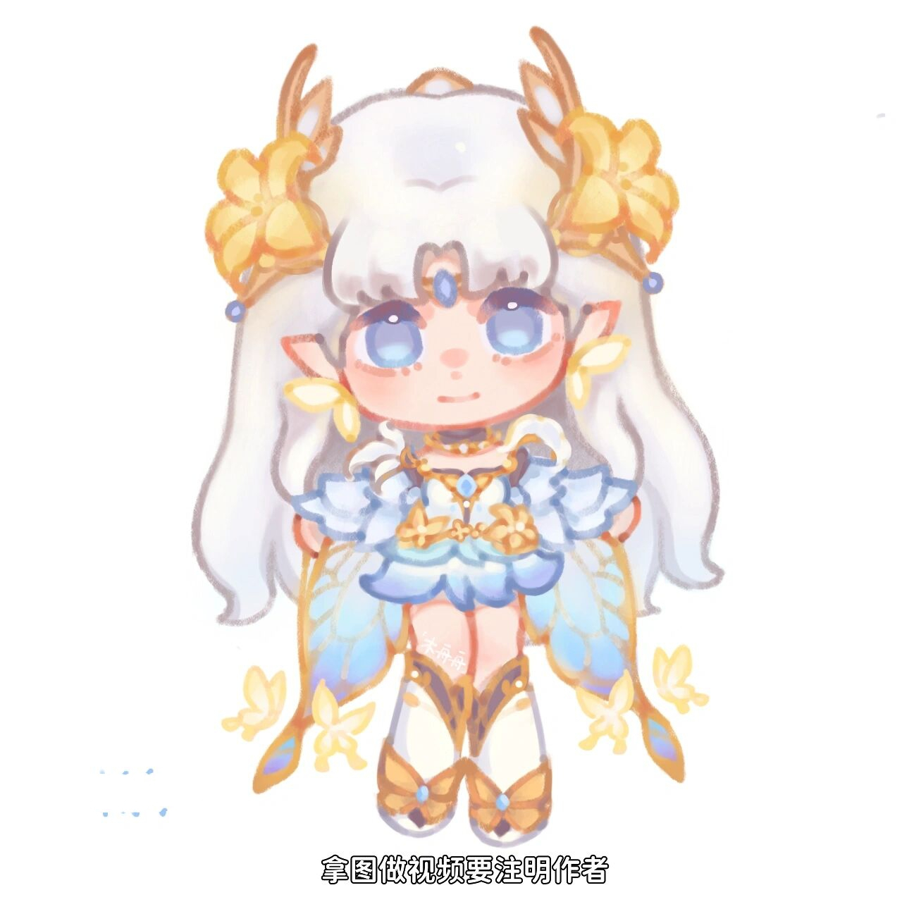 q版 貂蝉 金色仲夏夜	 婵婵来了喜欢的点个关注吧!