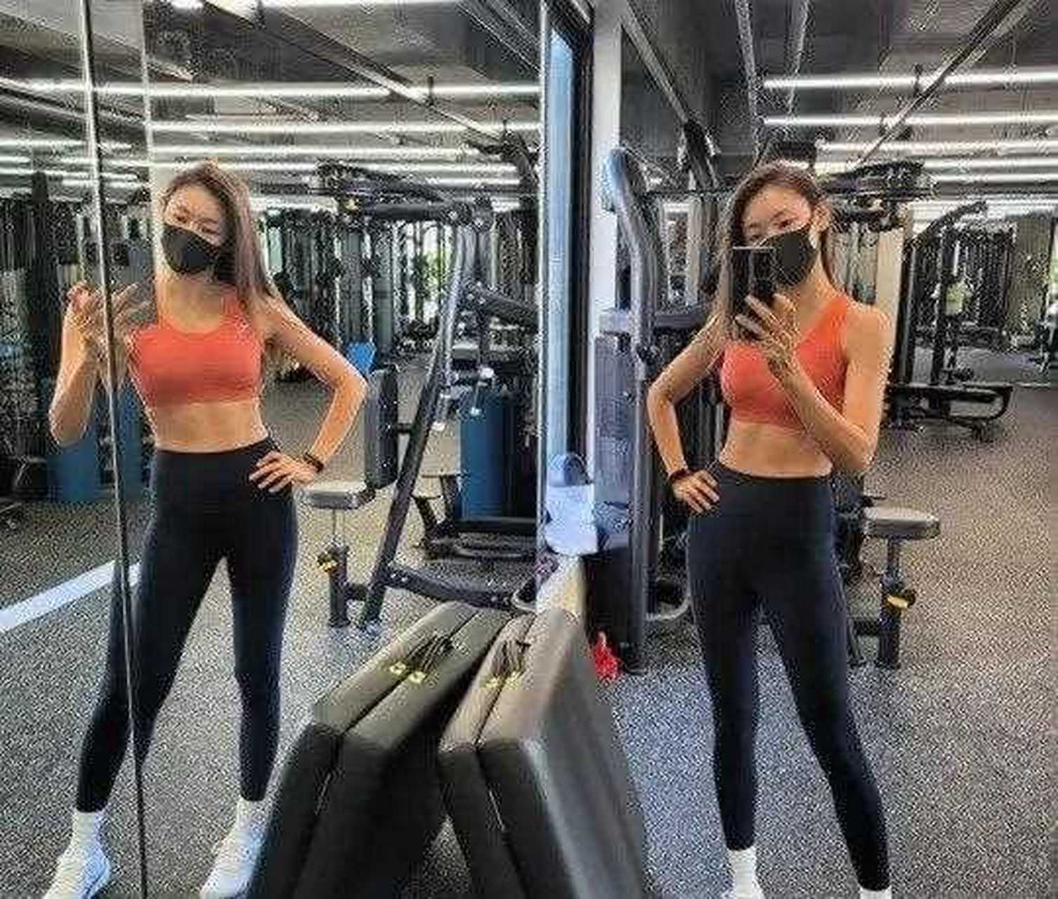 模特韩惠珍在自己的instagram上上传了照片.