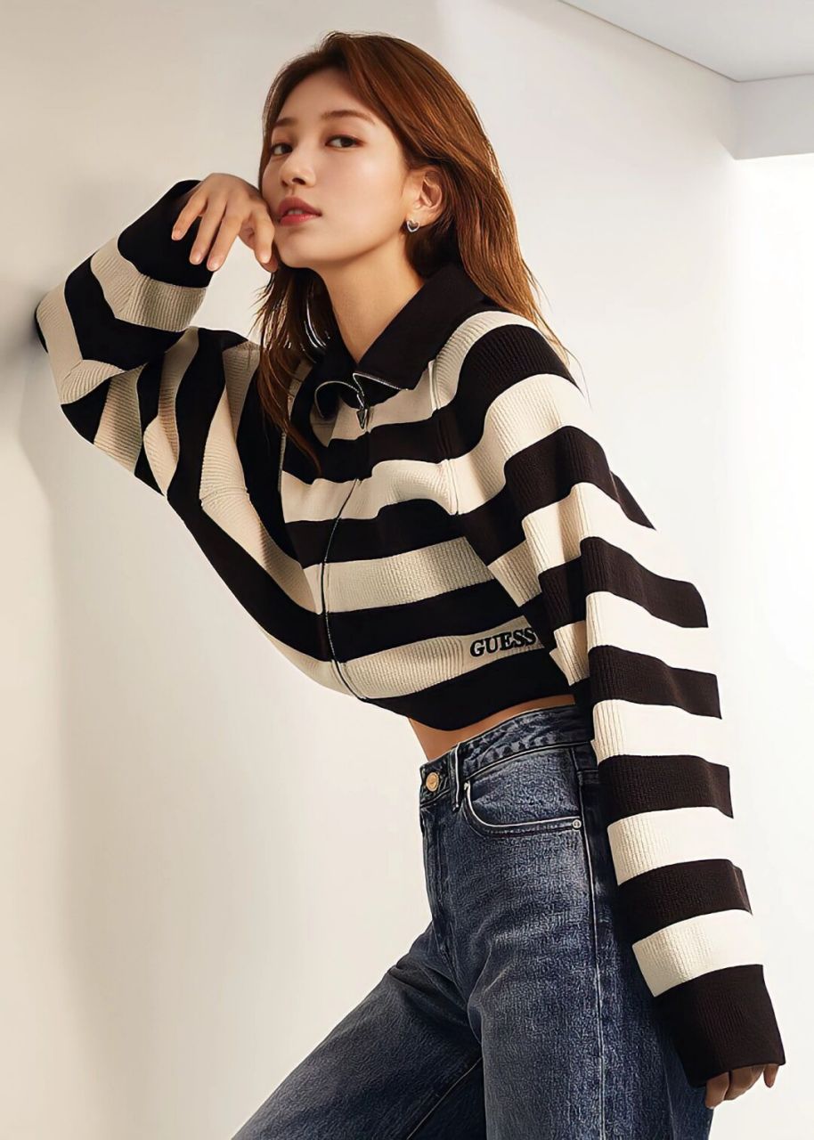 裴秀智的极美穿搭  秀智ins更新(guess 2023 ) ———今日学穿搭