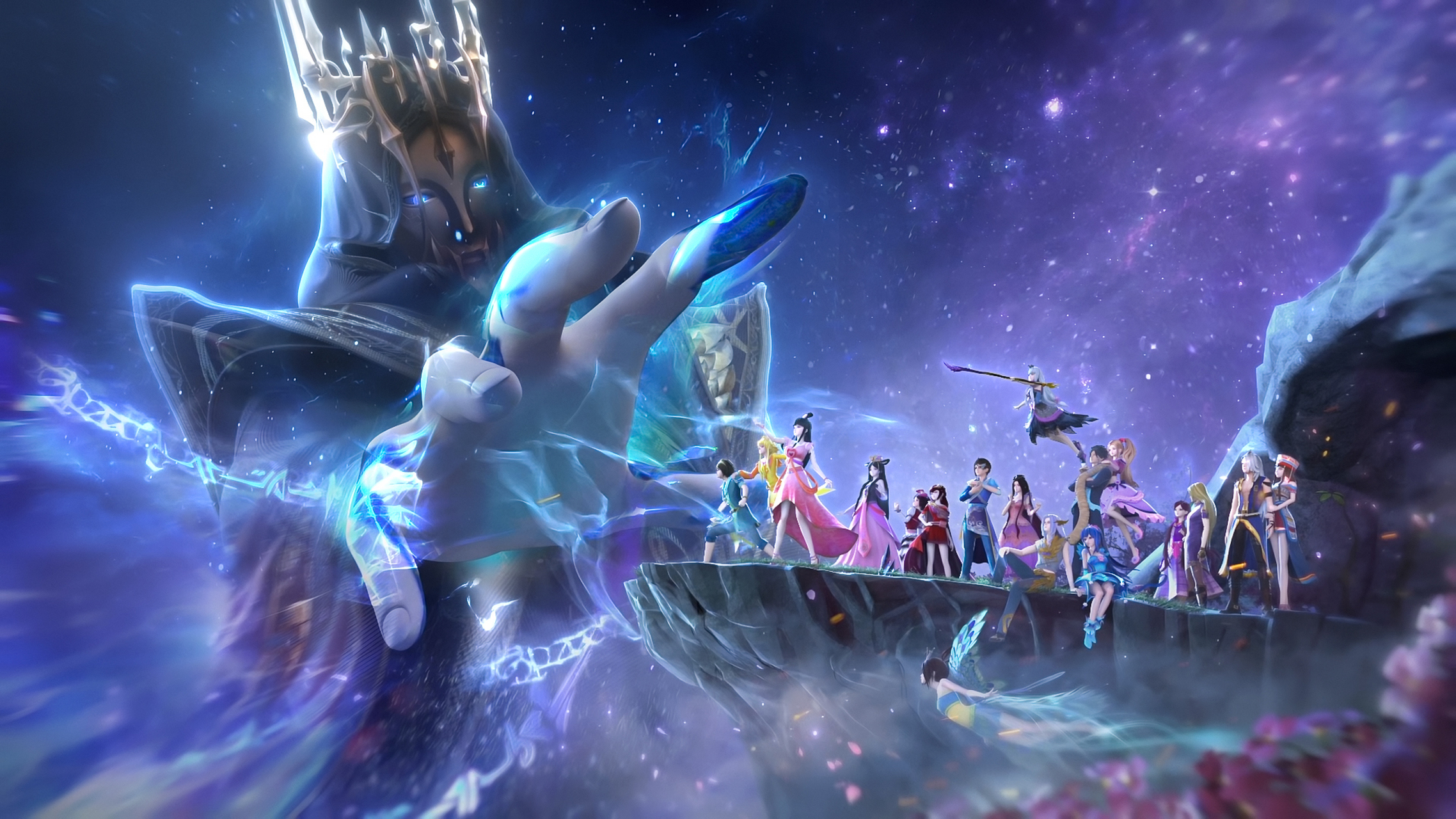 《精灵梦叶罗丽》幕天阁十法相4k高清壁纸:幕天阁是叶罗丽仙境里的一