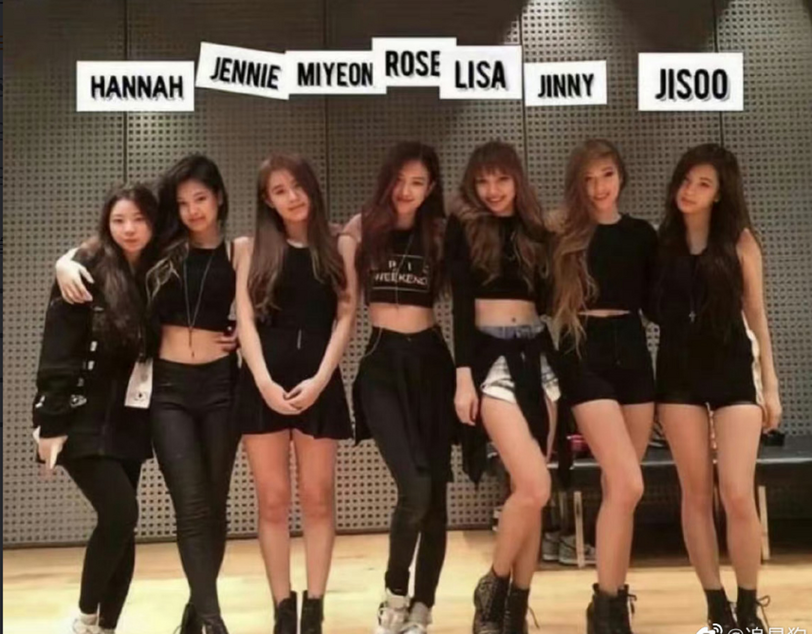 和blackpink一起练习的练习生,粉墨四人确实一直以来气场都很突出啊!