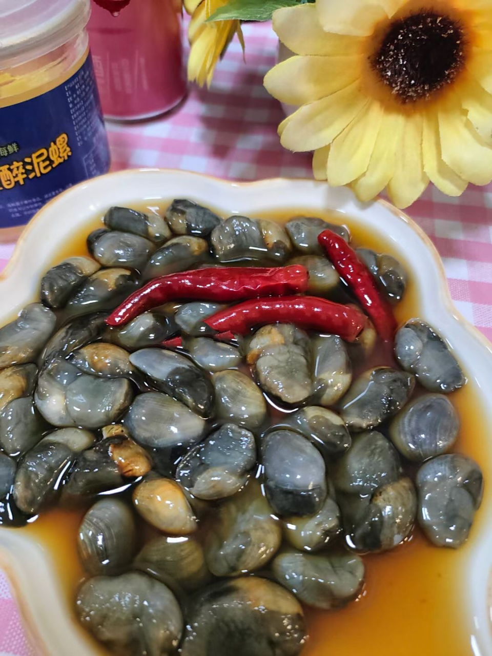 东港当地黄边大泥螺