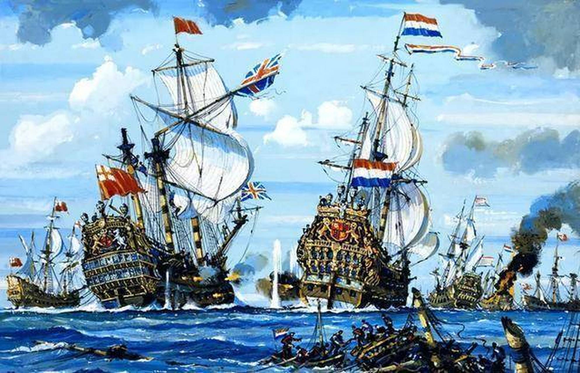 英国发起贸易战,17世纪的荷兰人炒起了郁金香  贸易战,其实从大航海