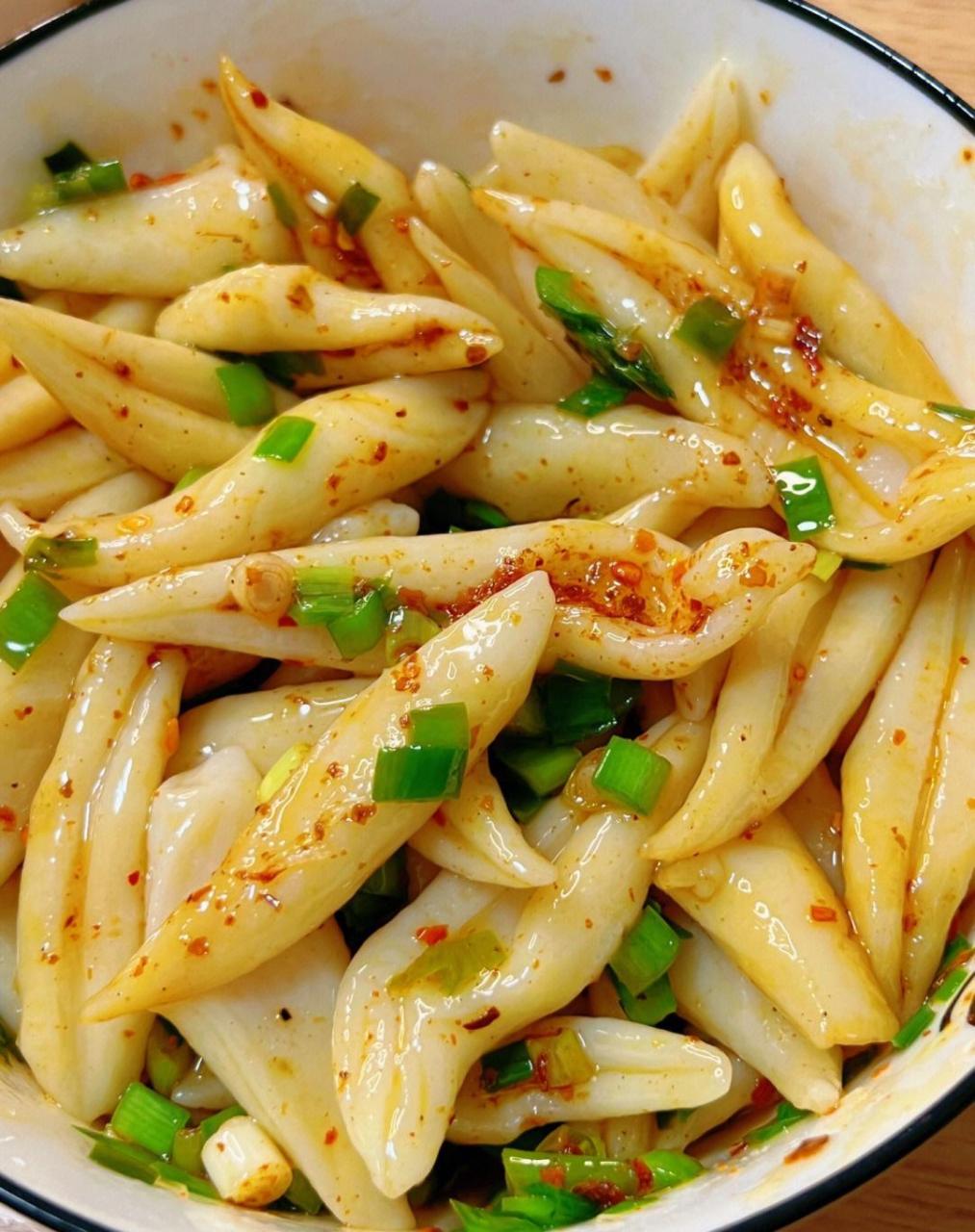 凉拌油泼剪刀面,简单好吃q弹有嚼劲||做法简单,不用擀面揉面6015