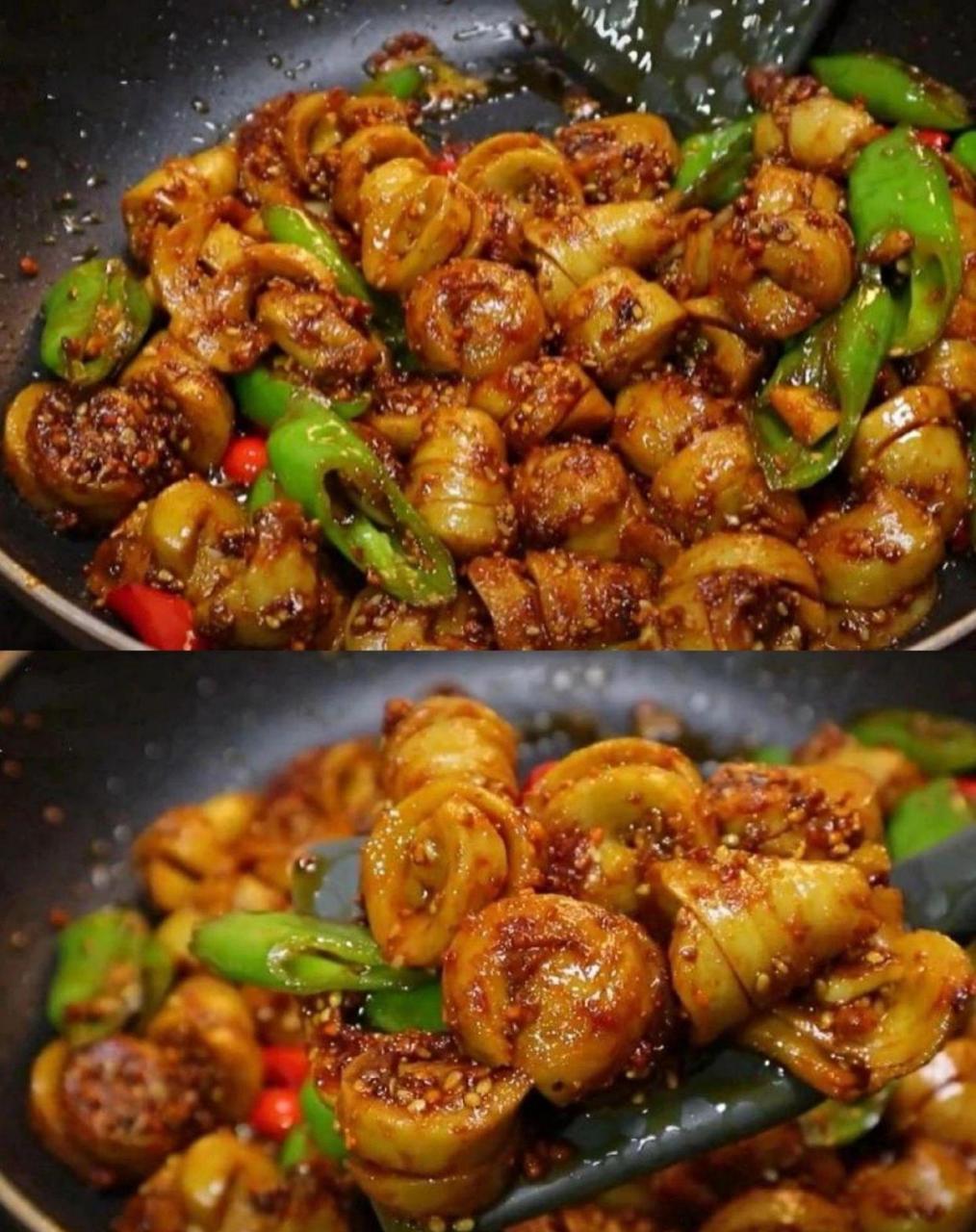 挑战每天一道——辣炒面筋