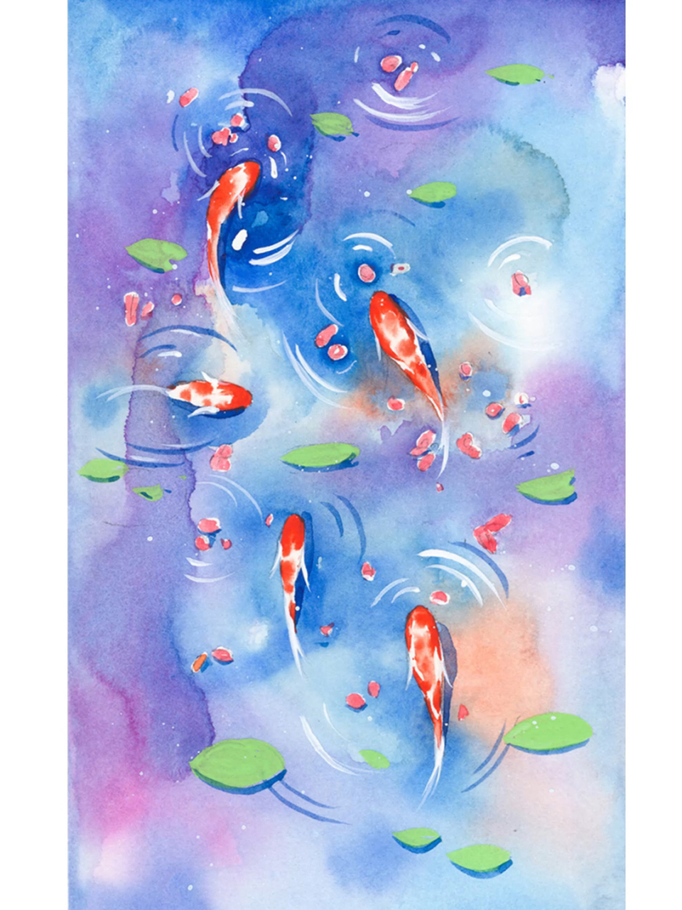 今天我前往寺庙敬拜佛祖,发现寺庙池塘里有一条又大又肥