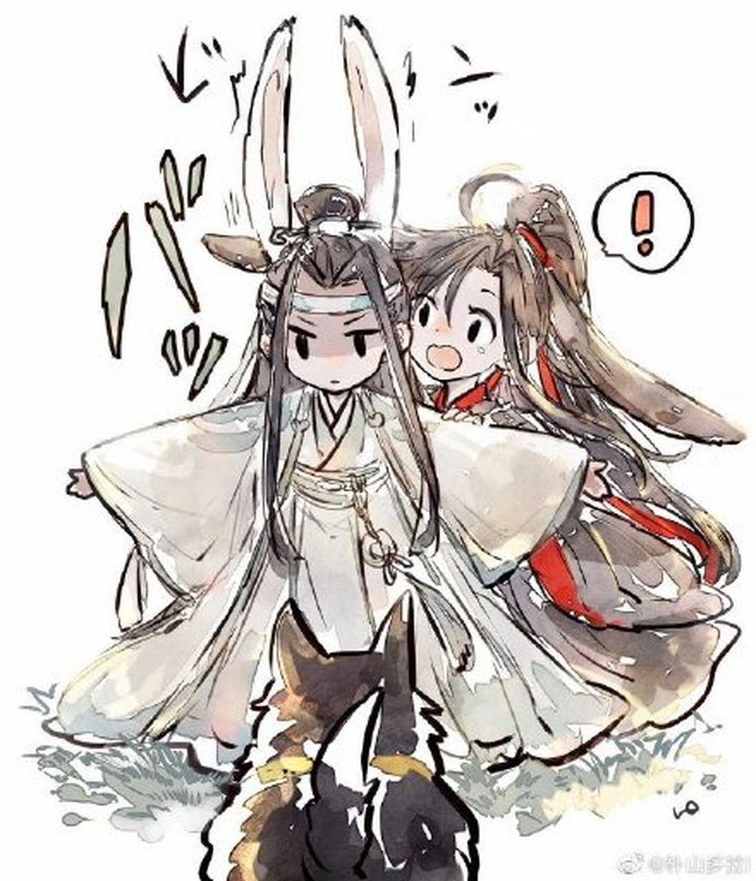 媳婦別怕,我來保護你!twi rooooca1 #魔道祖師