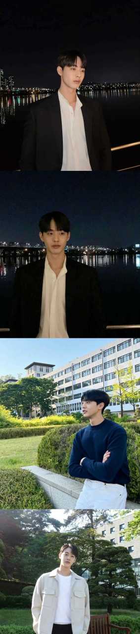 韩剧《》男二饰演者金贤镇[羊驼] yg旗下的演员模特,身高189cm有着