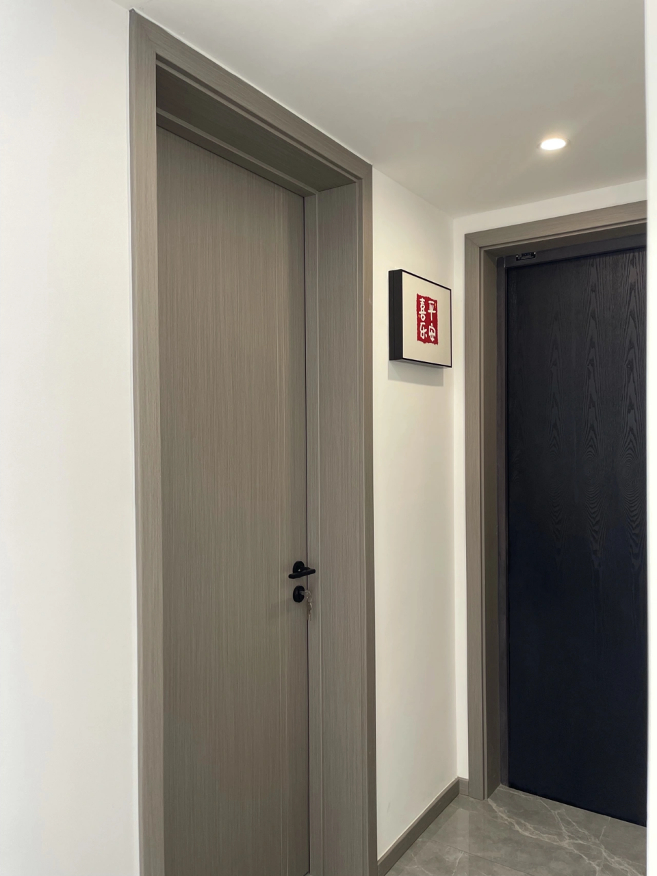 超好看的银梨色木门|附详细尺寸  房门不需要太复杂,简单点更好 我家