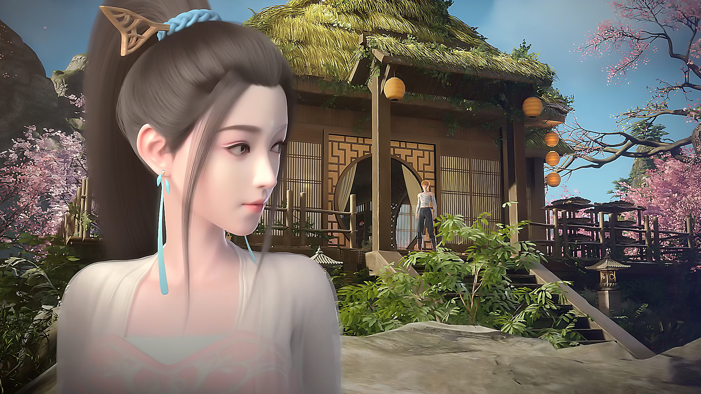 国漫女神|《妖神记》应月茹高清壁纸:前世,因体内流淌着妖族之血,被人