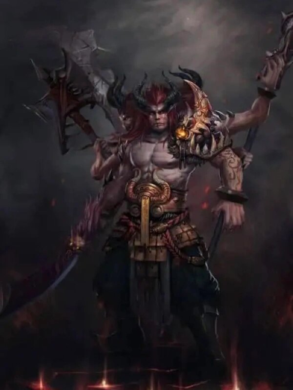 蚩尤:上古十大魔神之首的传奇与神秘  据传说,蚩尤的面容如同牛首,背