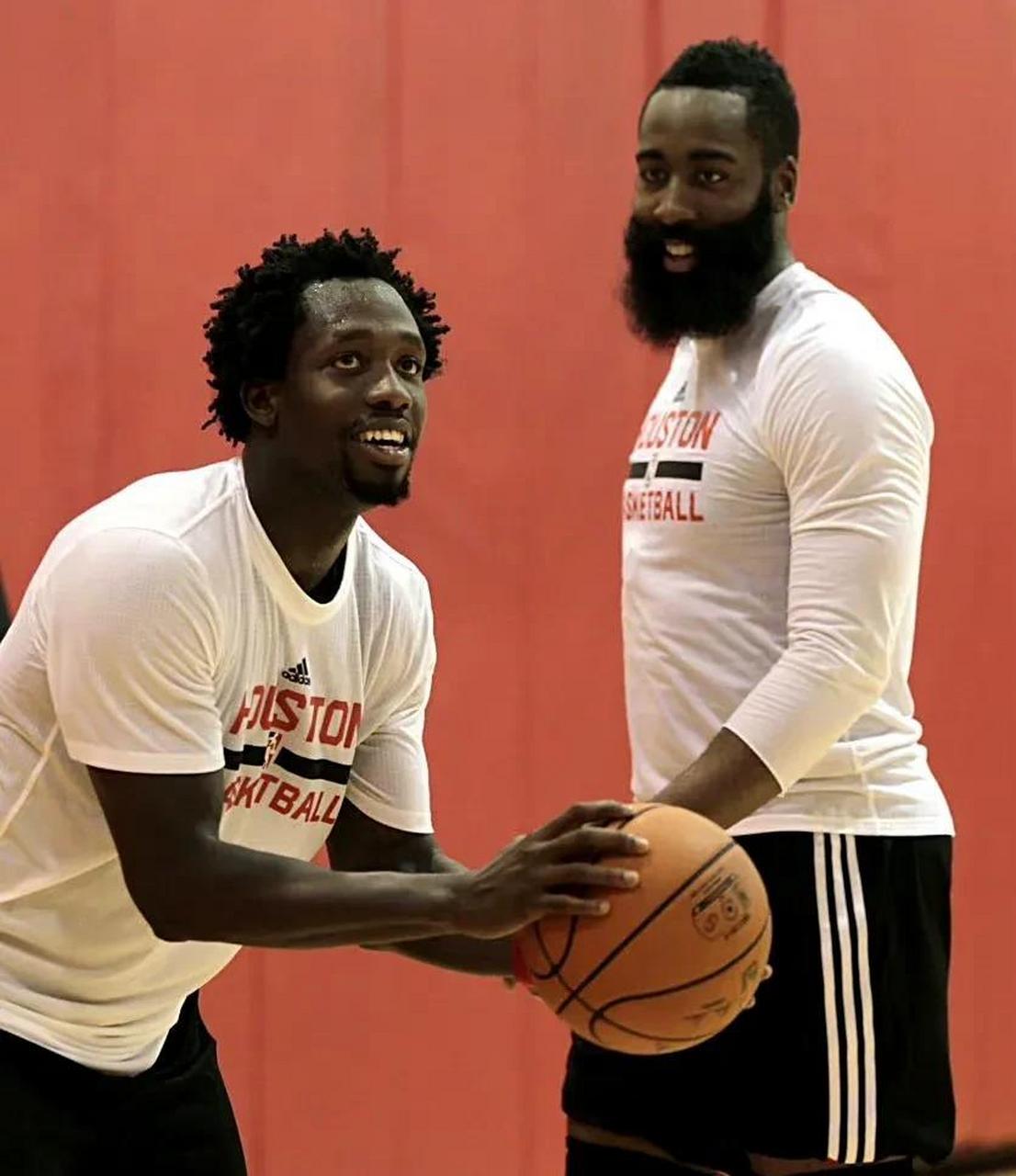 原来贝弗利是后撤步鼻祖[泪奔]  贝弗利谈哈登:在哈登还没用后撤步前