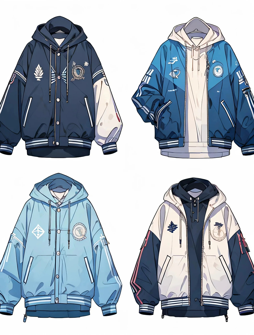 设计师们用画笔诠释了棒球服的魅力,将运动与艺术完美融合.