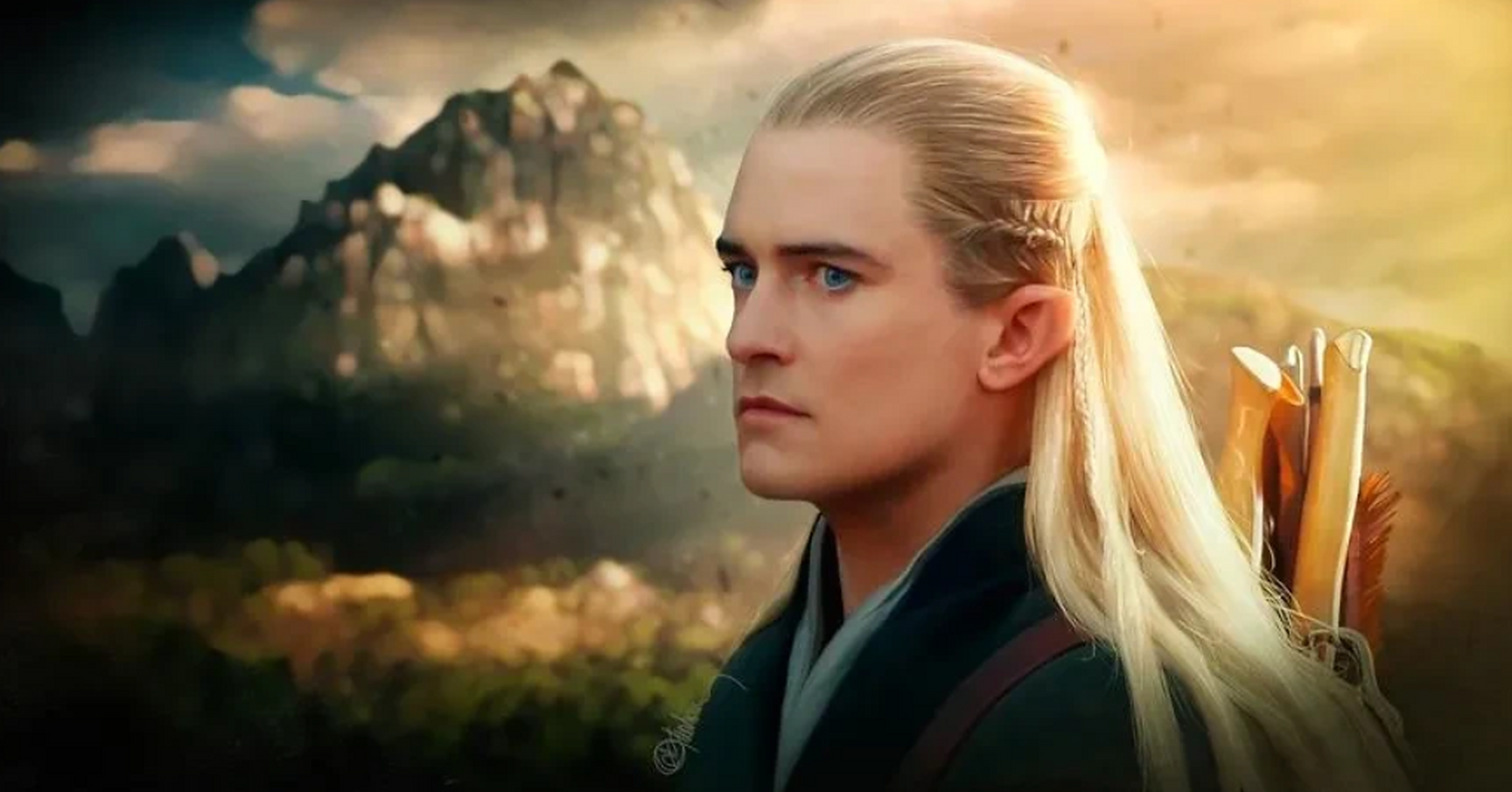 《指环王:力量之戒》剧集中的精灵王子和之前的精灵王子形象可是相差