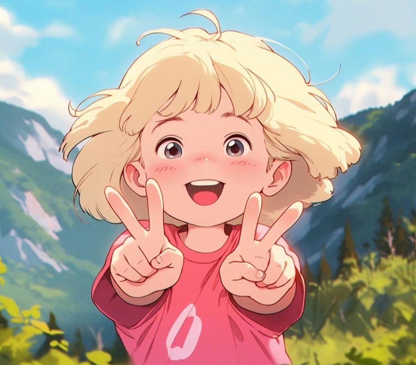 9张可以用来做头像的图, 喜欢卡通头像的可以用,选第一眼喜欢的.