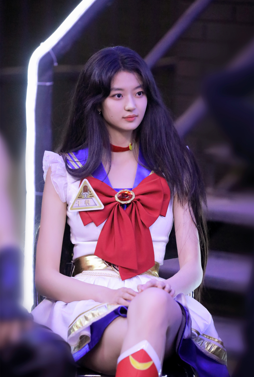 青春美少女战士#孙千# 纤瘦高挑的身材,白皙细嫩的四肢,窈窕淑女,少女