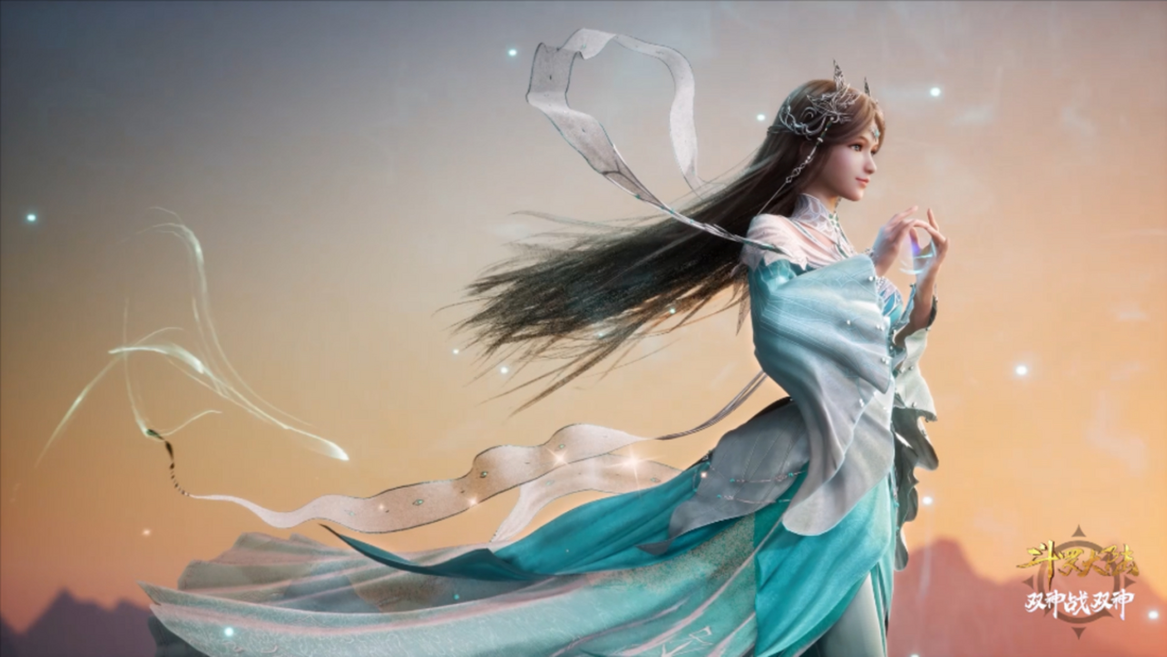 斗罗大陆# 九彩神女---宁荣荣  九宝神光,星河灿!