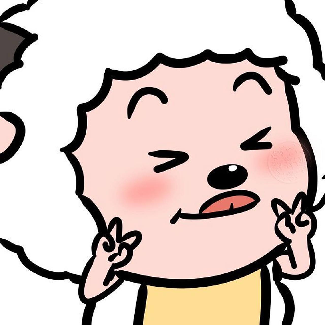 没人能拒绝懒羊羊可爱头像