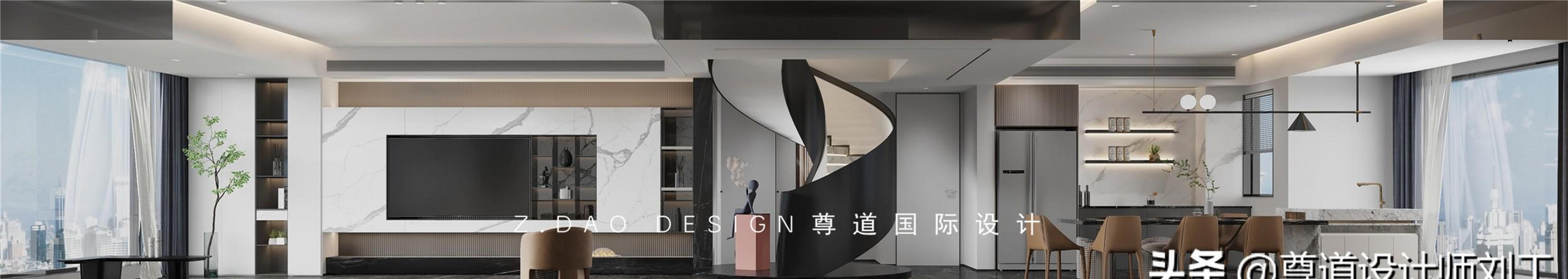 gif创作人# 合肥【万科森林公园馨园】260㎡现代轻奢顶复式,入户凶