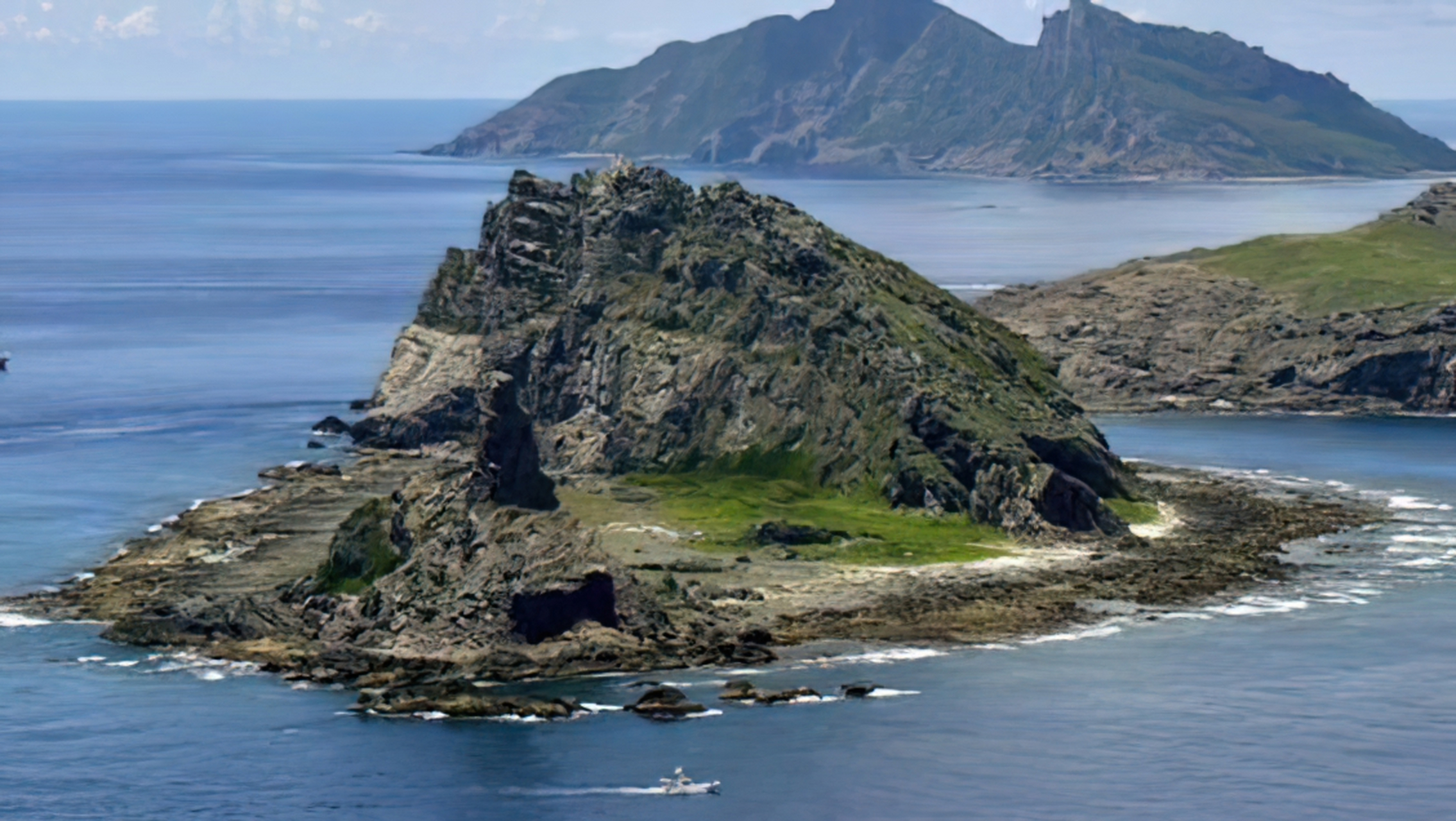 钓鱼岛机场图片