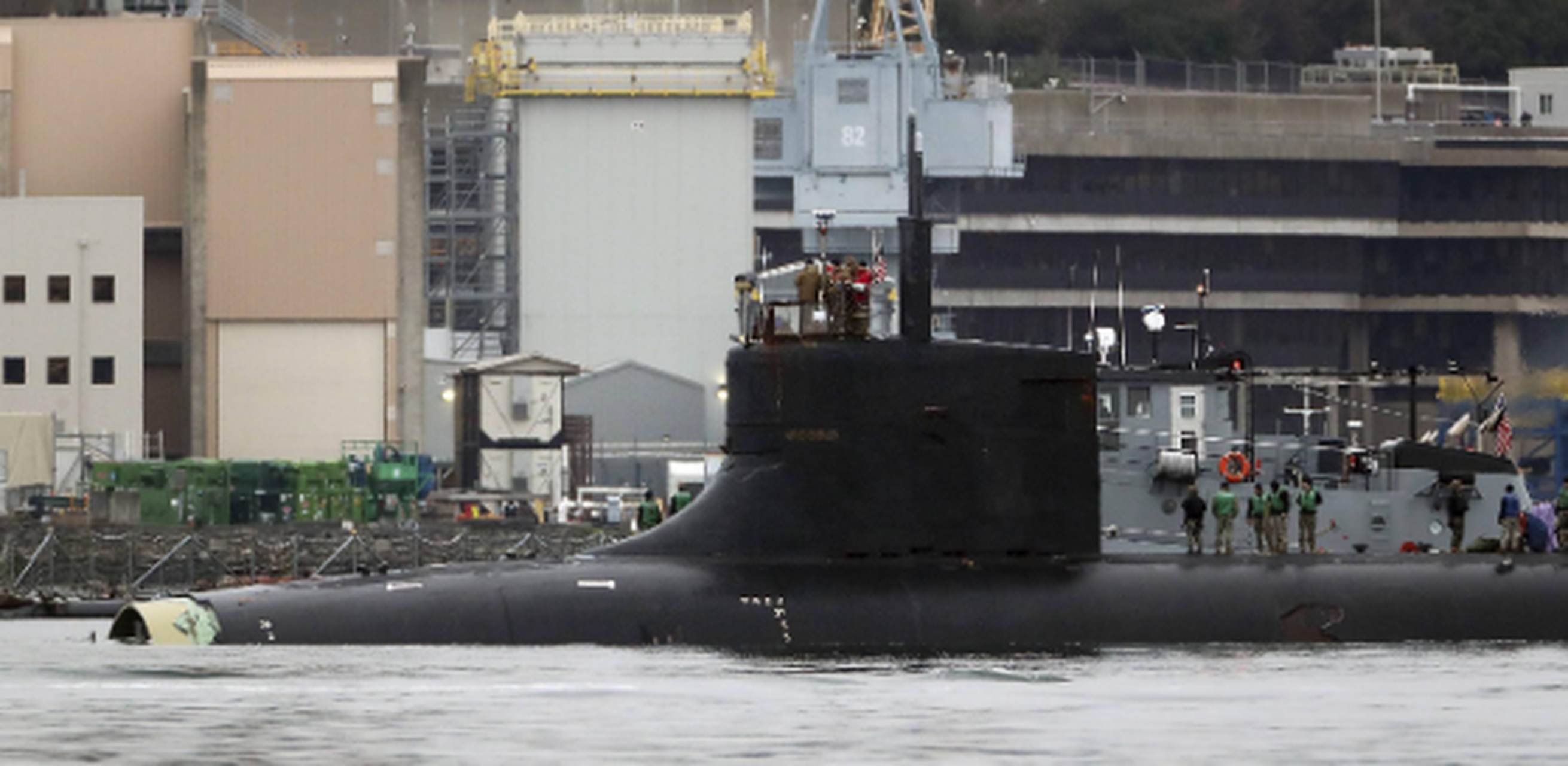 现代战舰海狼级核潜艇图片