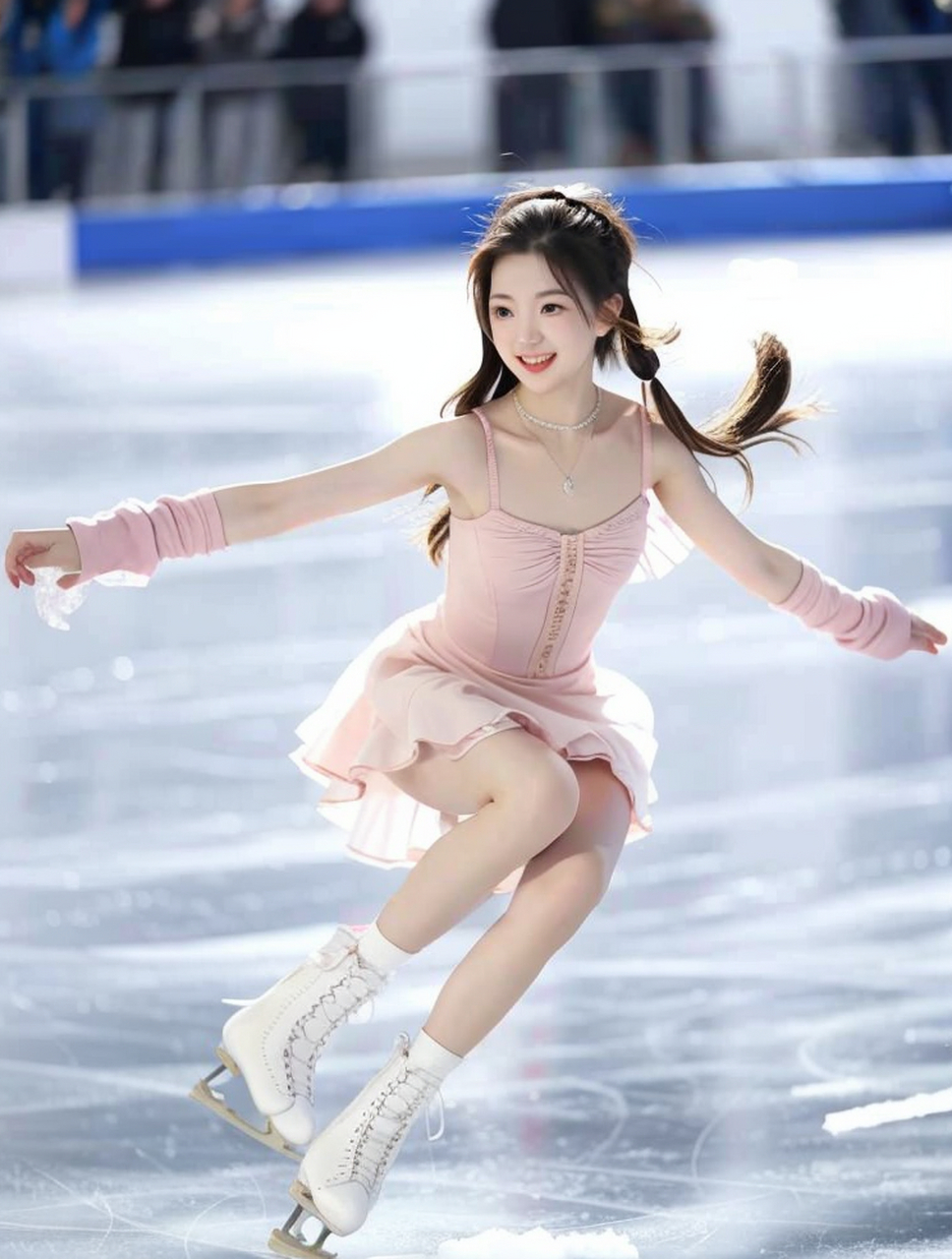 青春靓丽的美少女溜冰摄影写真#青春无敌美少女# #养眼美女# #青春