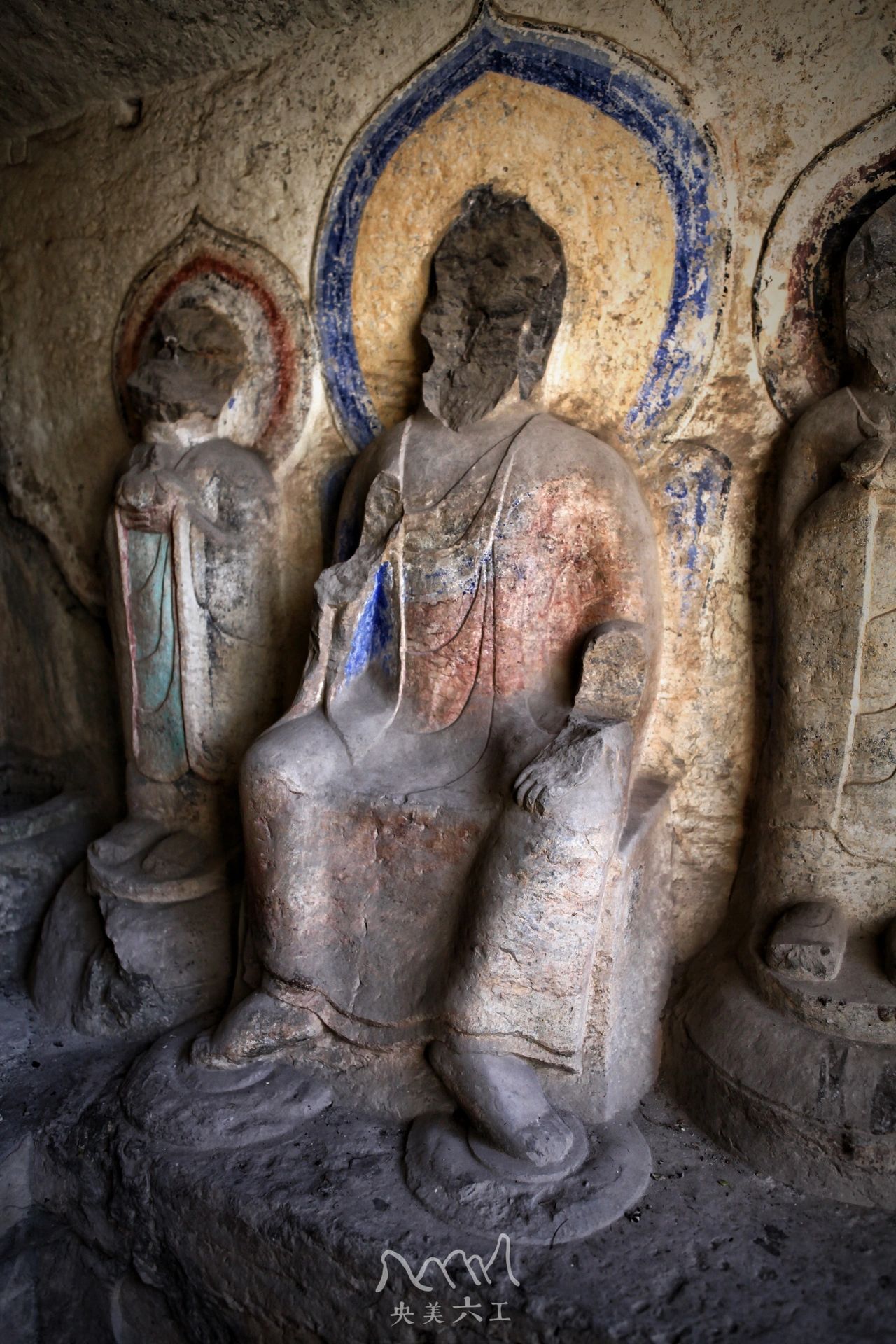 河北 邯郸 艾叶峧石窟 艾叶峧石窟位于涉县城西北23