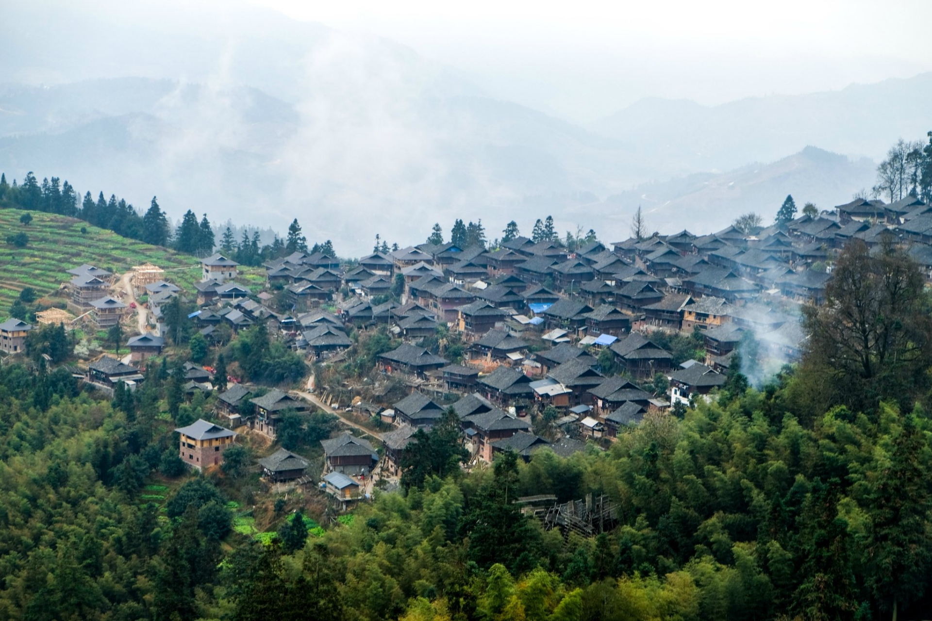 岜沙村图片