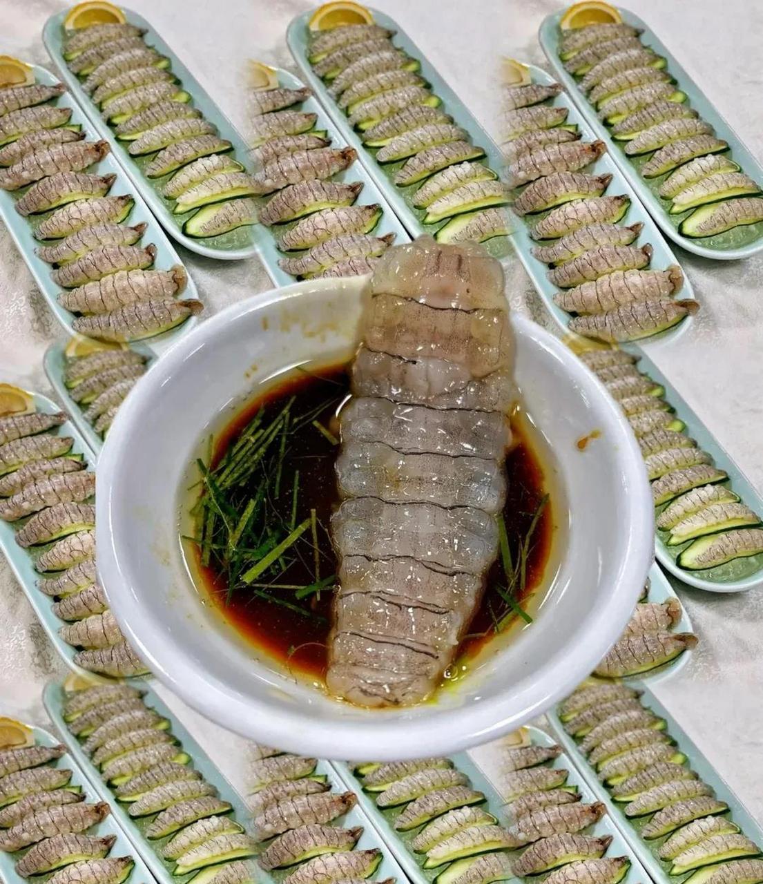 濑尿虾刺身,应该只有顺德才能吃到吧!