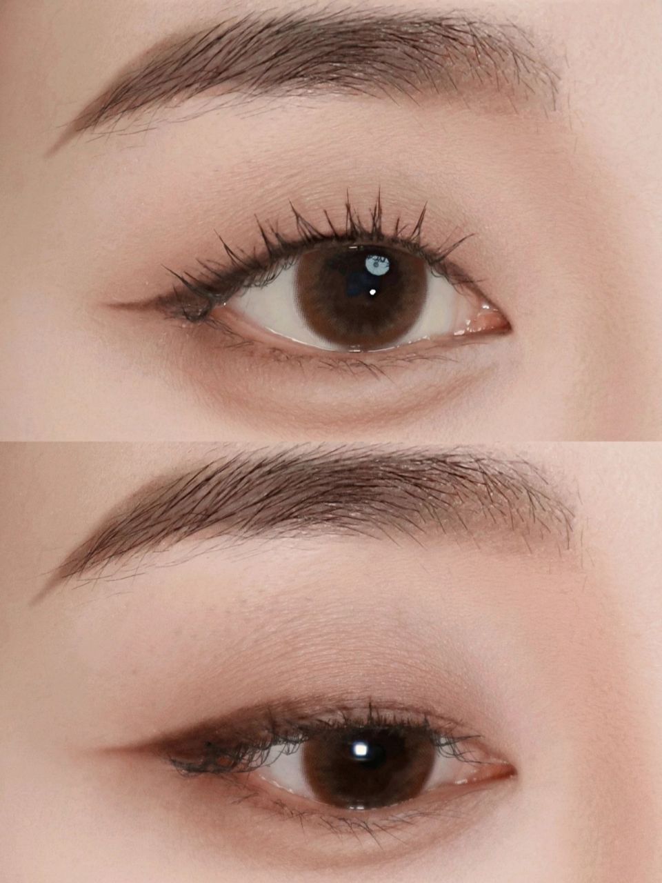 倪妮气质全哑光消肿眼妆,单眼皮仿妆教程 倪妮的全哑光眼妆真是气质