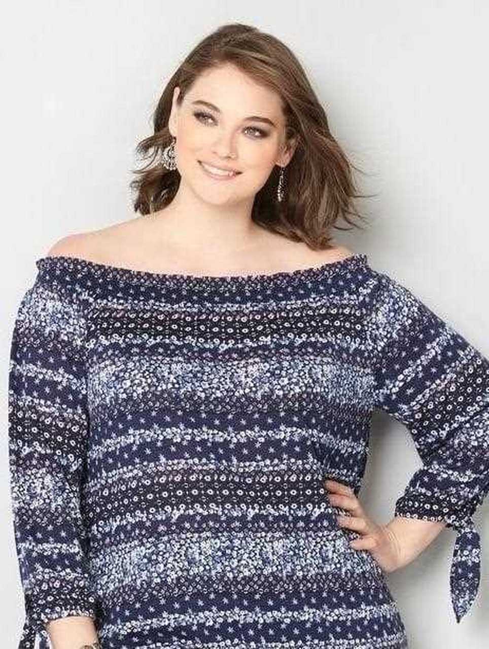 美国著名大码模特珍妮·朗克(jennie runk)公开表示她打算以任何方式