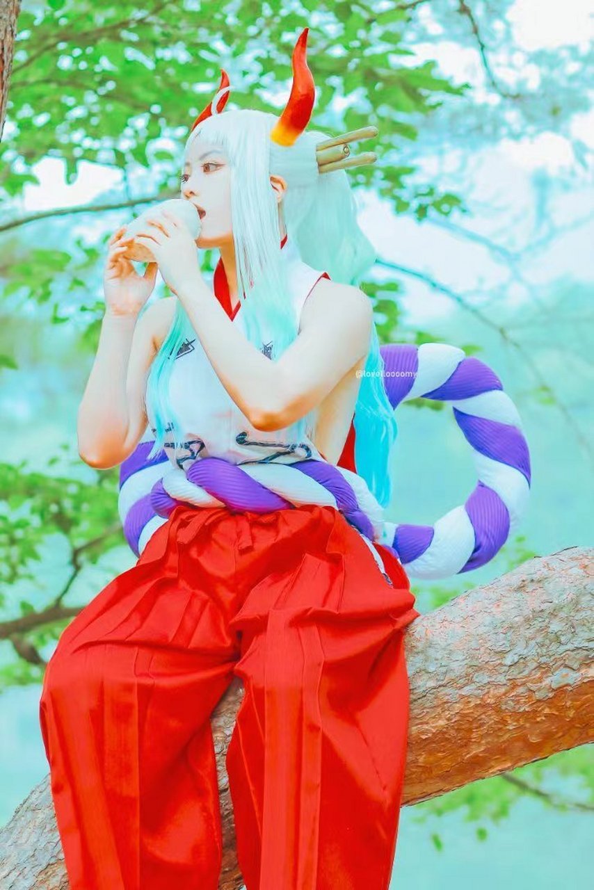 冬日生活挑战赛#  海贼王cos:鬼姬·大和