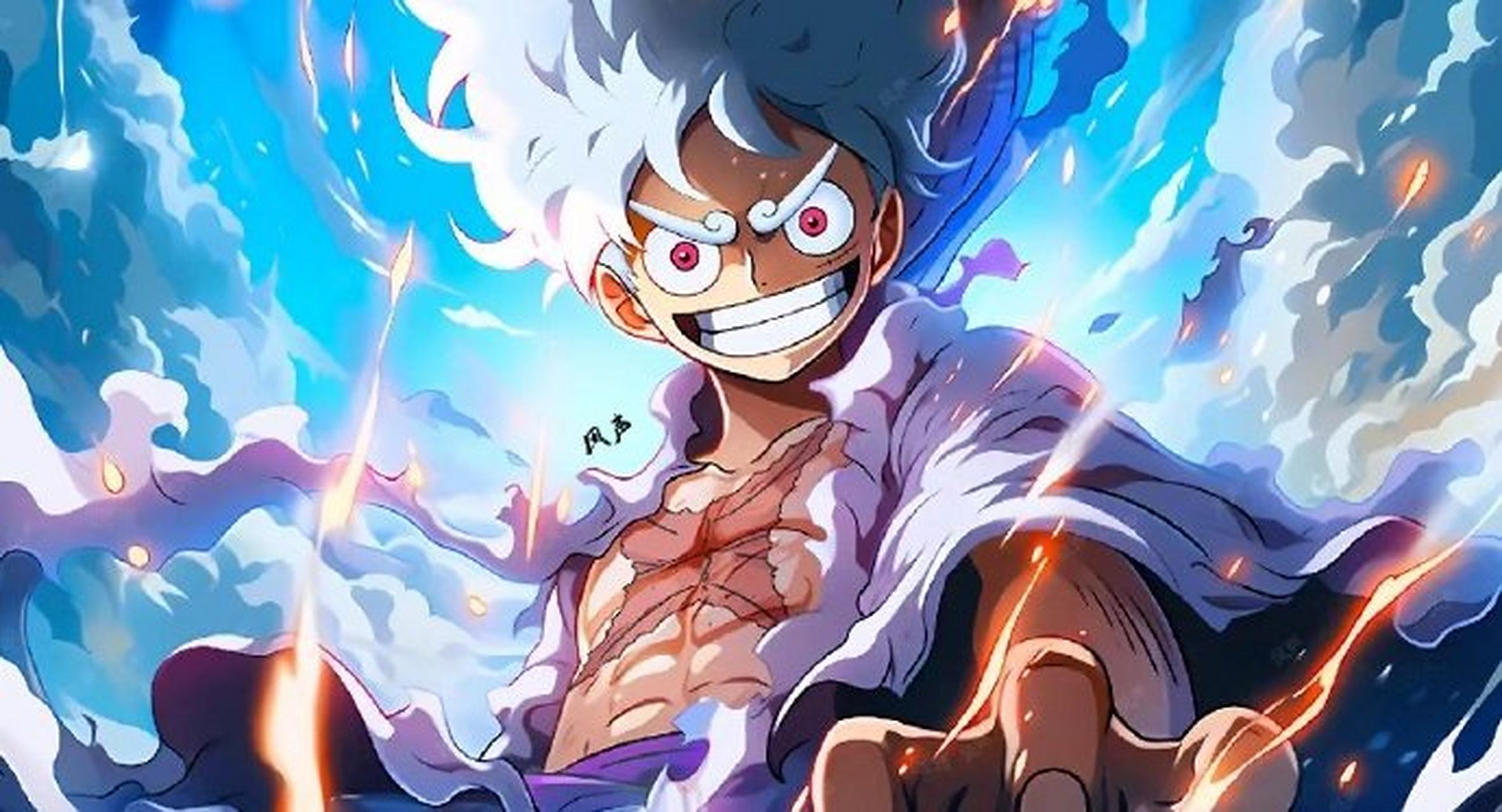 路飞 五档:果实觉醒的力量[打call] #海贼王# #经典动漫