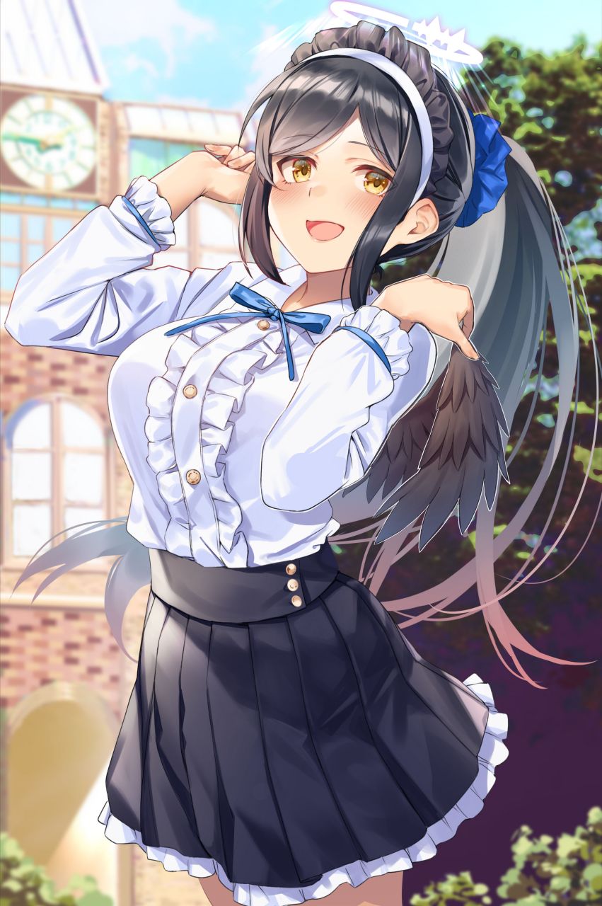 你喜欢制服堕落天使女仆吗? 画师:はちろく