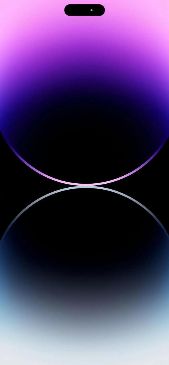 网上一个灵动岛壁纸, 不管是oled还是lcd设为壁纸,点亮屏幕都有一个从