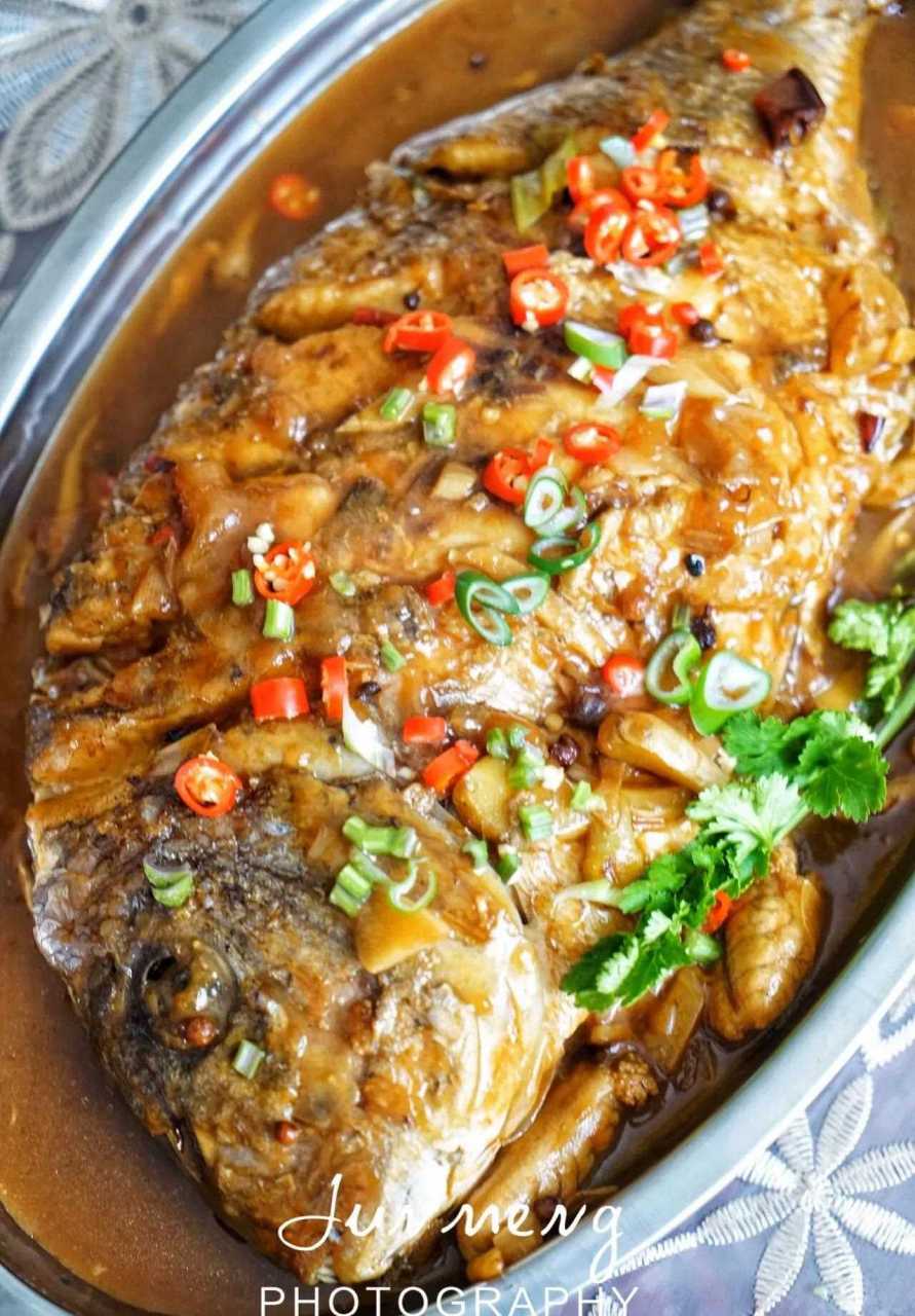 【君梦下厨房—红烧加吉鱼】 在荣成, 樱花盛开的季节, 有一种鱼[吐]