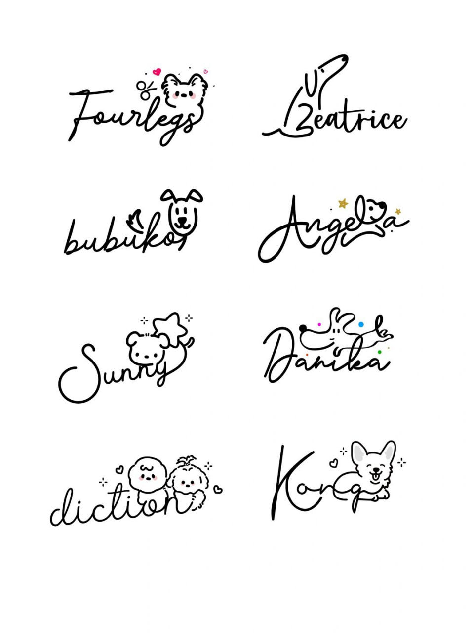 独一无二的个性签名设计  32款 创意签名设计 原创作品  在这篇文章中