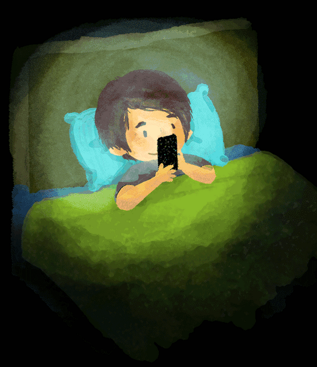 【睡觉时玩手机的人,可能在偷偷长胖】  英国曼彻斯特大学专家西蒙