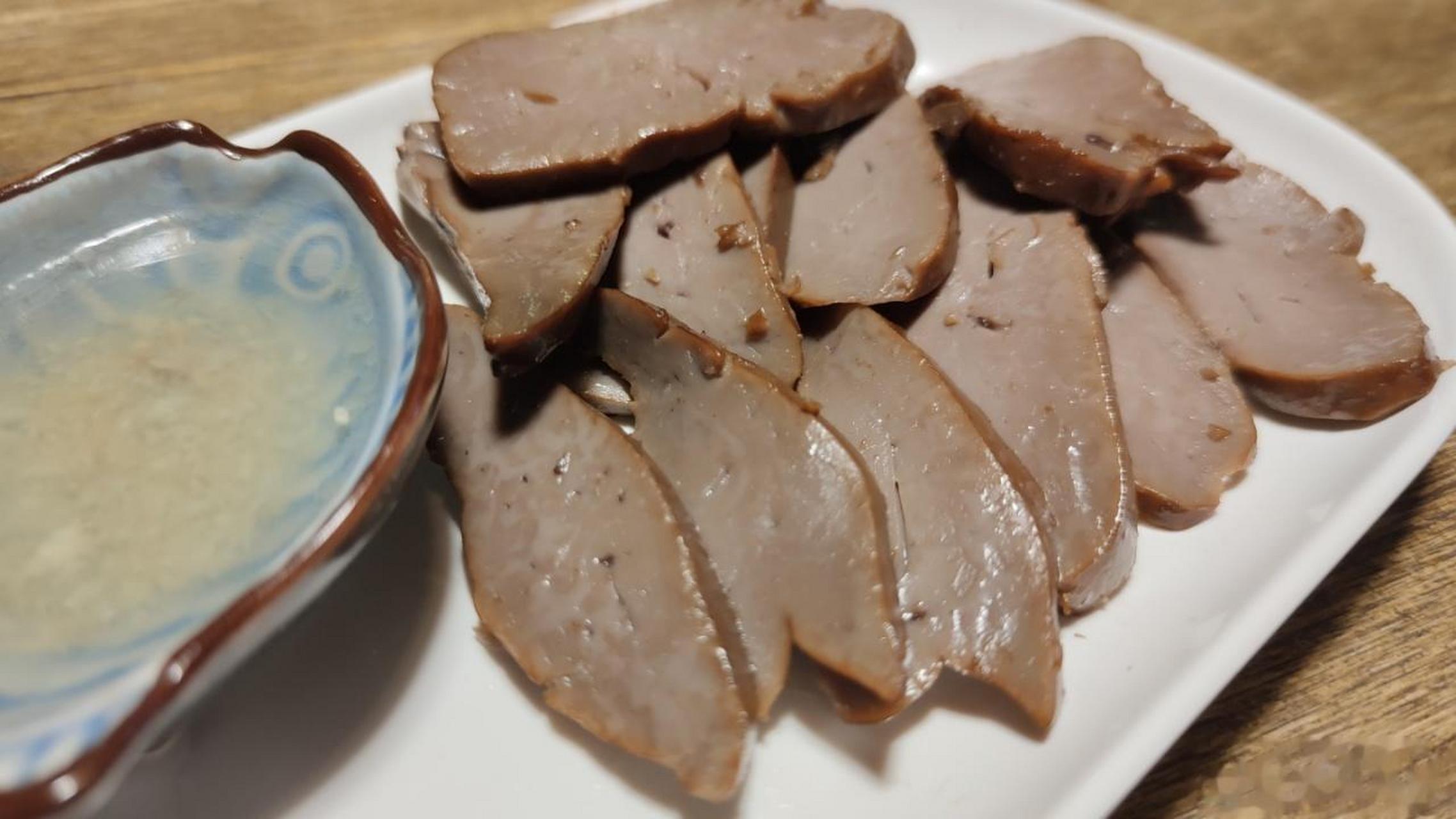 大妈的精选# 【花间的小店】潮汕卤水鹅粉肝规格:350g//份快递:顺丰