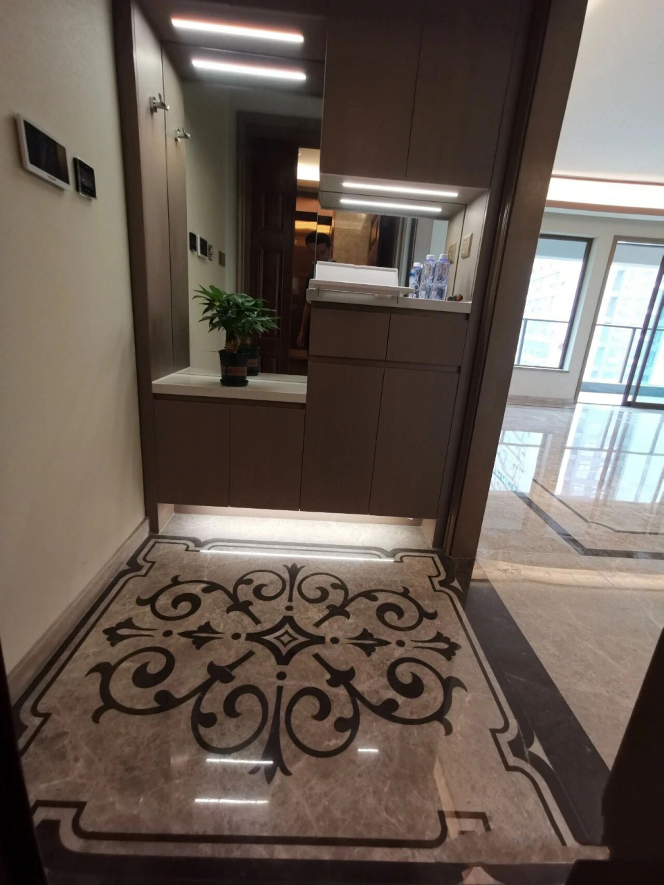 这种入户就见镜子,好不好?不好怎么改?