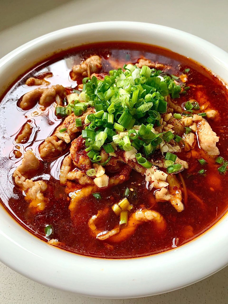 减肥的宝子一定要中午吃哦～  这个做法除了做水煮肉片以外还可以换成