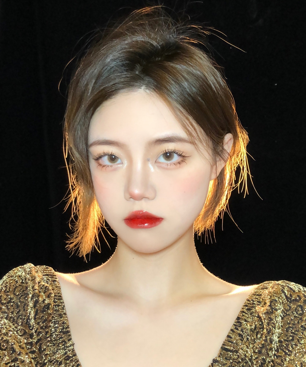 鞠婧祎妆容精髓我学到了! 她真的长的!很!好!看!