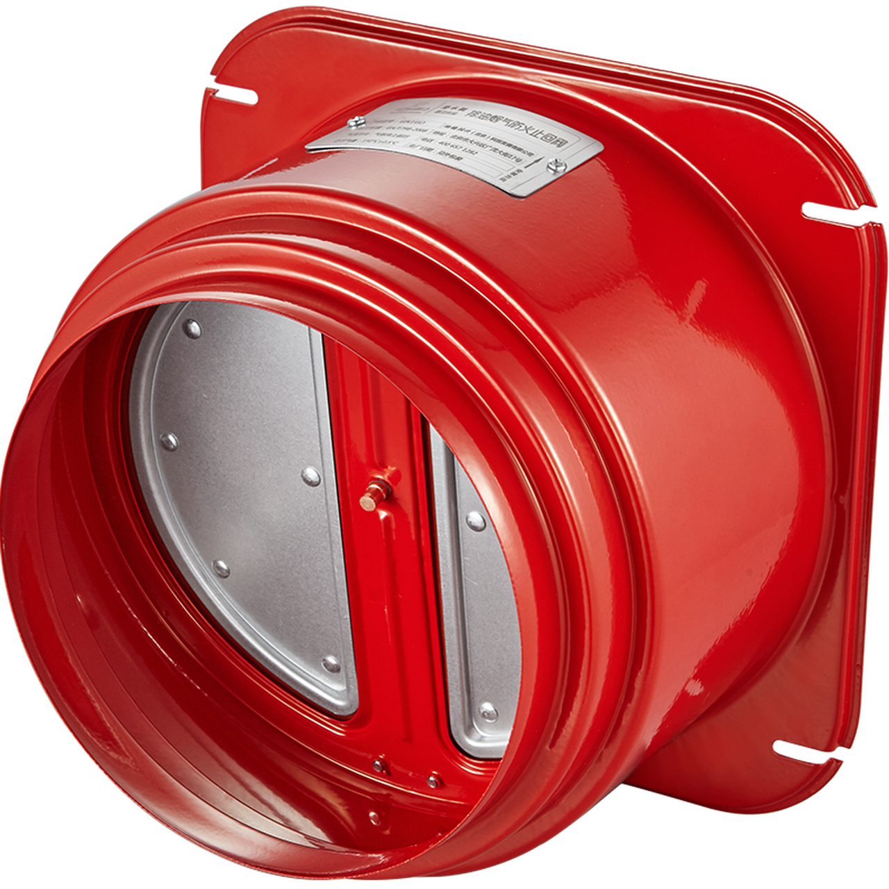 潜水艇(submarine)gn160厨房油烟机止逆阀  镀锌碳钢加厚防火升级款