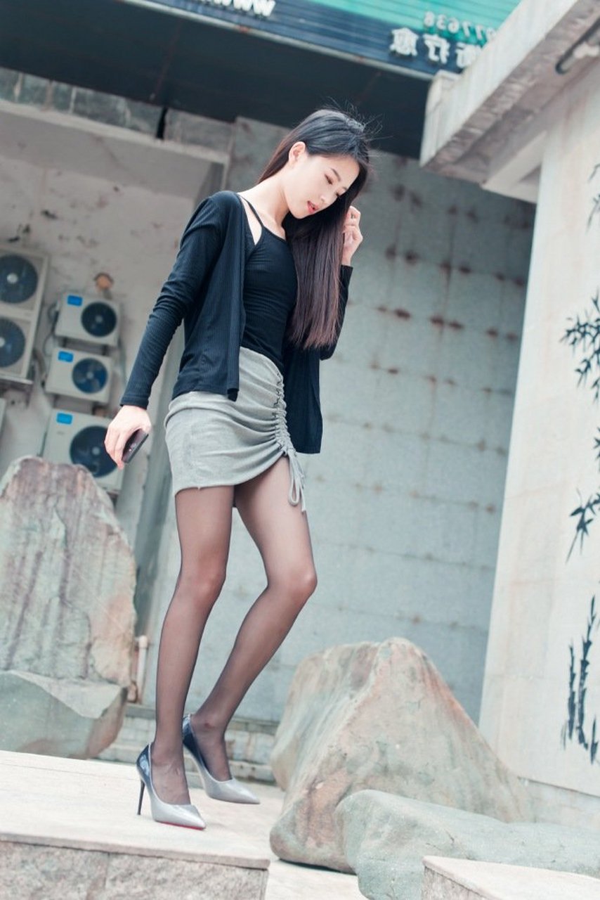 黑丝yyds#街拍美女