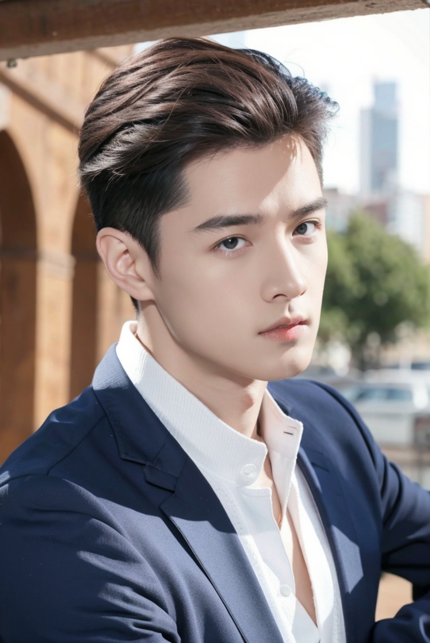 惊艳帅哥写真,帅气美男子人像写真艺术照#帅哥