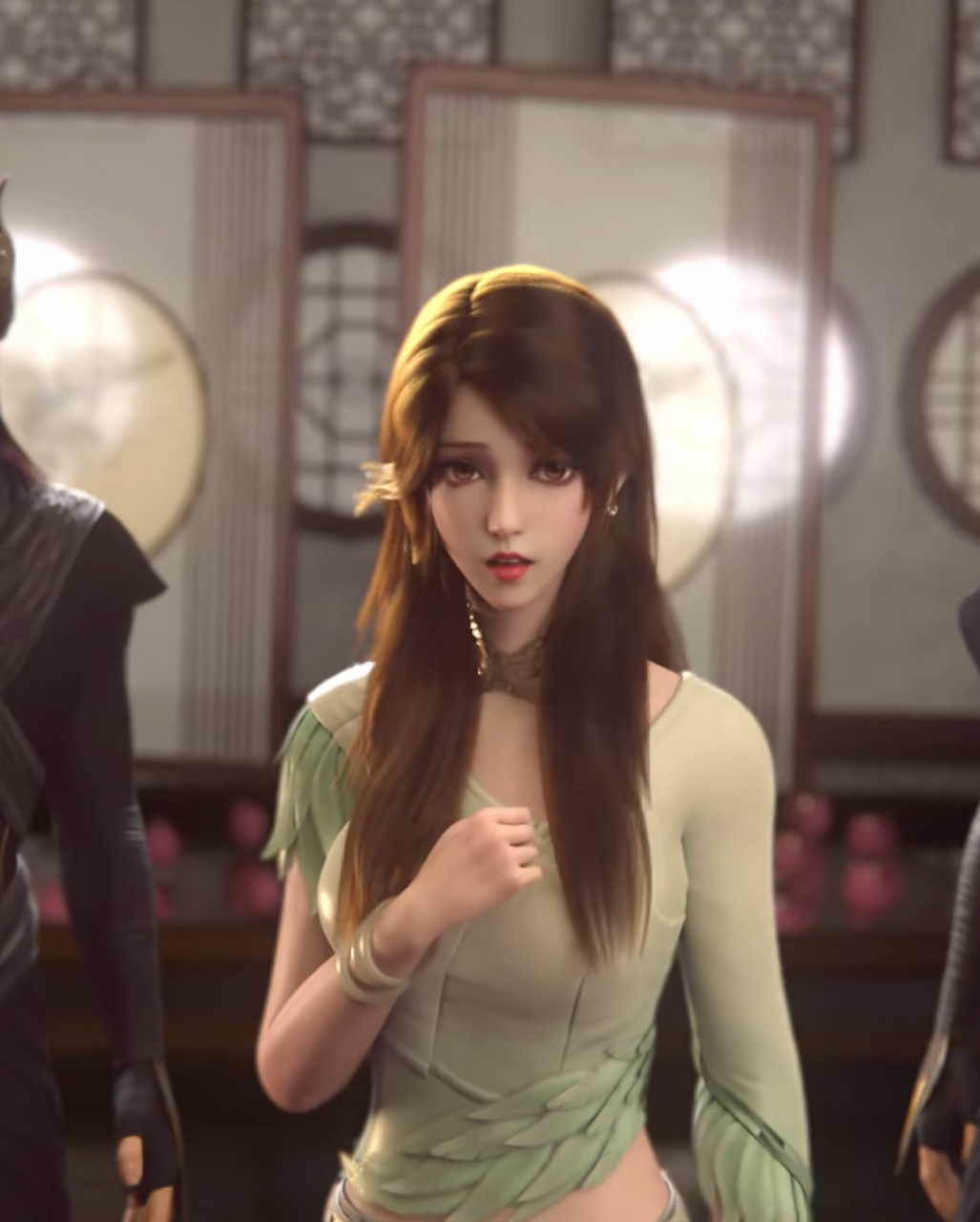 白雉这身材和颜值,绝对碾压一线女星 #你心中的国漫top